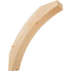 Ekena Millwork BRC06X30X30THR00SDF 5 1/2"W x 30"D x 30"H Thorton Smooth Knee Brace, Douglas Fir