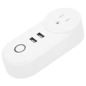 USB Port Socket, GTSS125 Smart Socket 100240VAC 10A, 3 Holes, USB Outlet, Sockets, Converters, Electric Plugs
