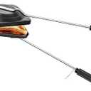 Non-Stick Aluminum Gas Sandwich Maker & Grill Toaster - Black