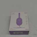 Kids Headphones, Wired Headphones for Kid with Safe Volume Limiter, Kid Headphone with Cord 3.5mm Jack, On-Ear Girls Boys Toddler Headphone for School (Purple)