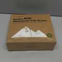 2-Pack Waterproof Crib Sheets for Boy, Girl - Organic Cotton 52X28 Fitted Crib Sheets Neutral,Crib Mattress Protector Sheets,Soft Toddler Bed Sheets,Washable Infant Fitted Baby Crib Sheets(KeaSafari)