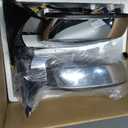 Towing Mirrors Rear View Mirrors fit for 2007-2013 Chevy Avalanche Silverado Suburban GMC Sierra 1500 1500 2500 3500 Tahoe Yukon XL 1500 2500 Power Heated Side Mirror, W/ Arrow Light