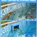 BluSwim Standard Pool Wall Skimmer for Above Ground Pools, Heavy Duty ABS Through Wall Pool Skimmers with Return Jet & Vacuum Plate, Thru-wall Skimmer Kit Compatible with All Width 6 '' Openings