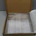 UMAIL File Box,Hanging File Organizer,Portable Storage Bins with Lids,Letter-size File Holder File Cabinet for Office/Home/Decor No Folders(1pack