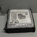 ULTICOR 4-Piece, 1 Seat Recliner Cover, Velvet Stretch Reclining Chair Covers for 1 Cushion Reclining Sofa, Single Seat Recliner Couch Cover, Thick, Very Soft, Machine Washable (Light Grey)