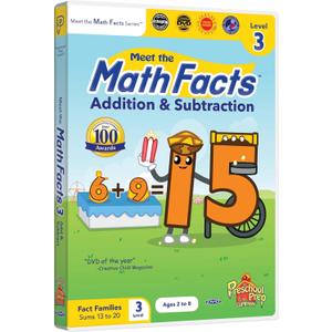 Meet the Math Facts Addition & Subtraction - Level 3 DVD