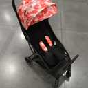 COOL KIDS Portable Stroller with Automatic Fold,Lightweight Umbrella Stroller with Pop Out Sun Canopy,Compact for Travel(Pink)