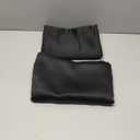 NICETOWN Black Blackout Curtain Blinds - Solid Thermal Insulated Window Treatment Blackout Drapes/Draperies for Bedroom (2 Panels, 42 inches Wide by 63 inches Long, Black)