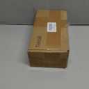 Tektall A/C Compressor Curved Manifold w/Adapter Fitting Compatible with Sanden SD7B10 7176 SD7 Style, Chrome