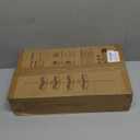 Corner Shower Caddy Tension Pole Adjustable 29124 Inch, 4 Tier Rustproof Shower Organizer Shelf Rack, Quick Installation Bathroom Storage Shower Caddy Corner Pole, Black