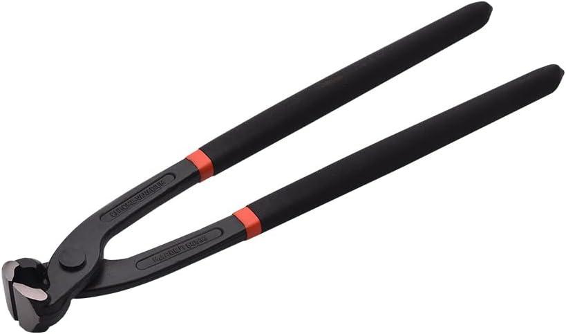 8.8 End Cutting & Rebar Tying Pliers  Heavy-Duty Tower Pincer for Wire Cutting, Nail Pulling & Ironwork, High-Frequency Hardened #55 Carbon Steel with Ergonomic Grip