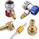 Lichamp Car A/C R1234YF R134A Adapters, AC R134 R1234 R 134A 1234YF Quick Couplers Connectors Kit