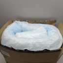 SINWEEK 2 Inch Egg Crate Memory Foam Mattress Topper Twin Size, Soft Mattress Pad for Back Pain Relief, Bed Topper, CertiPUR-US Certified, Blue