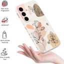 LEECG for Samsung Galaxy S25 FE Case, Slim Soft Non Slip Silicone for Samsung S25 FE Phone Cover 6.7 inch, Morandi Rice White