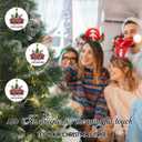 Friendship Gifts for Women Men 2025 | Ceramic Christmas Tree Ornaments, Birthday Funny Gifts for Friends Female, Coworkers, Bestie | Funny Christmas Ornament for Male