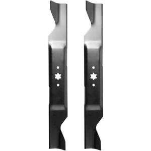 942-04308 Lawn Mower Blades - Replaces Cub Cad et/MTD 742-04312 742-04308 942-0656 Fits Cub Cad et XT1 ZT1 RZT42/Troy-Bilt Pony Bronco TB42/MTD T1100 T7800 LT1500 with 42" Deck Riding Mower (2 Pack)