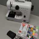 Beginner Sewing Machine, 12 Built-in Stitches with Foot Pedal, 2-Speed Control, Portable Mini Sewing Machine for Home Travel Use & Sewing Enthusiasts (black)