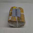 Woanger 48 Pack Christmas Glitter Gift Bags with Handle Reusable Goodie Bags Non Woven Glitter Bling Tote for Wedding Birthday Bridal Shower Holiday Party(6.5 x 3.1 x 7.8 Inch,Gold)