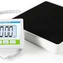 Helsevesen Medical Scale, Professional 660 lb Bariatric Body Weight Scale, Physician Scale with 12.5" x 12.9" Platform, Remote Display Scale, Wrestling Scale, Floor Scale, Gym Scale