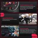 BDFHYK 902-847 Upgrade Aluminium Coolant Thermostat Housing Assembly Compatible with Hummer H3 H3T, compatible with Chevy Colorado, compatible with GMC Canyon 2.8L 2.9L 3.5L 3.7L Replace 12622316