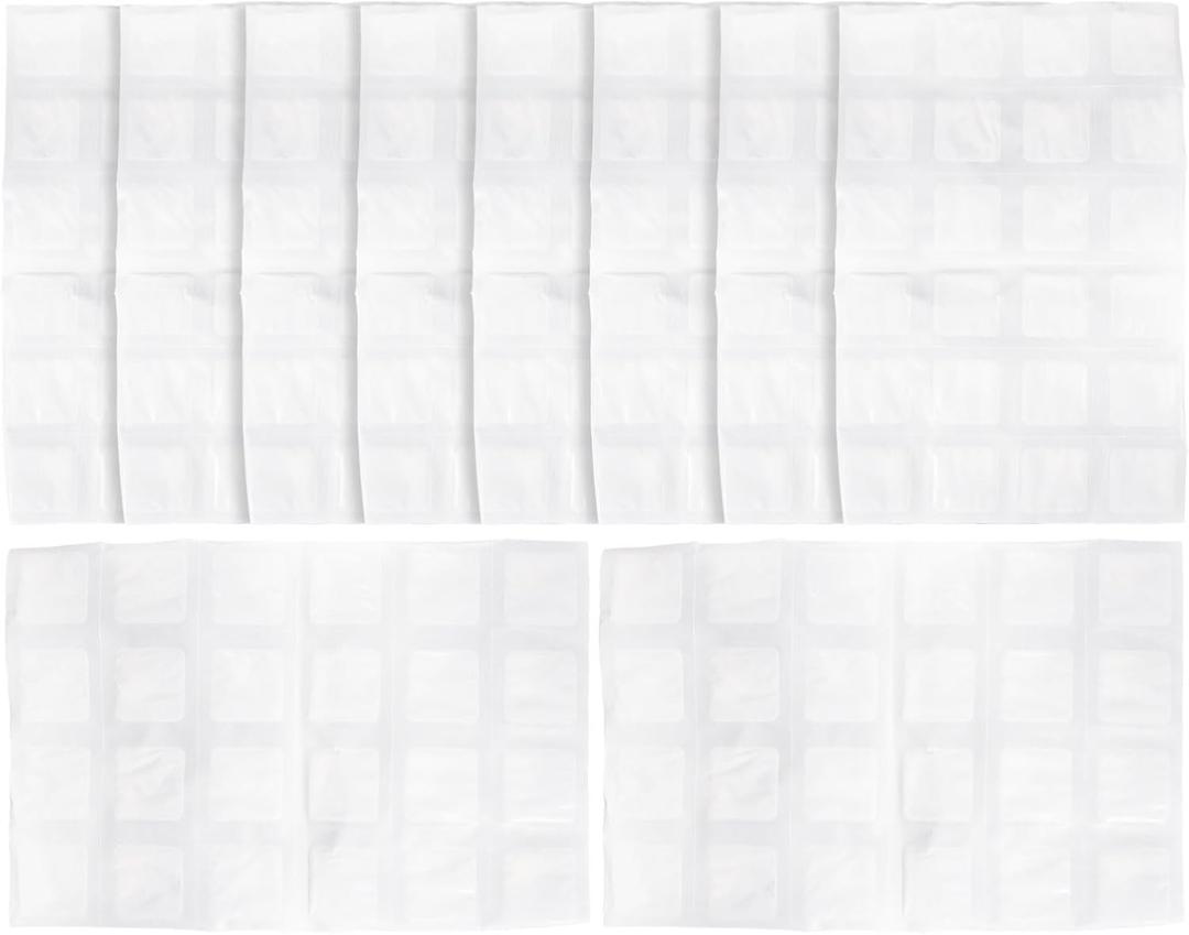 MAGICLULU 24-pack Lunch Box Ice Packs Cold Proof Bag for Travel Reusable for Coolers Sheets 10pcs