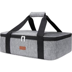 Lifewit Insulated Casserole Carrier for Hot or Cold Food, Casserole Dish Carrying Case