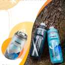 ROCKBROS Bike Water Bottle 21oz Bicycle Water Bottle for 5hrs Insulation Sports Squeeze Water Bottle with Leakproof Design