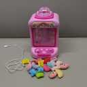 Marlrin Claw Machine for Kids, Mini Vending Machine Girls Unicorn Toys, Candy Grabber Prize Dispenser with Sound & 20 Mini Plush Toys, Electronic Arcade Game Indoor Toy for Home Party Birthday Gifts