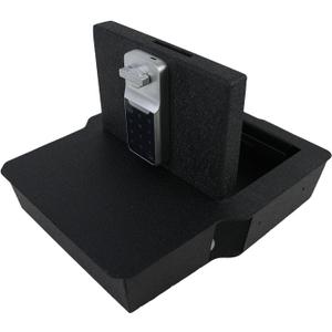 KEREN Underseat Center Console Gun Safe - Console Gun Vault Compatible with Dodge Ram 1500/2500/3500 2020-2024, High Security Armrest Lock Box with Electronic Keypad Lock KEREN Underseat Center Console Gun Safe - Console Gun Vault Compatible with Dodge Ram 1500/2500/3500 2020-2024, High Security Armrest Lock Box with Electronic Keypad Lock