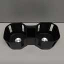 for Volvo Car Cup Holder Coaster, Silicone Cup Holder Insert, Non-Slip Cup Holders, Car Accessories Interior， for XC60 XC90 XC40 Center Part Storage Box Accessories ((Coaster) Wireless Charging)