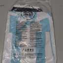 adidas Women's Tiro Colorblock Cropped Tee, White/Light Aqua, Size: X-Large