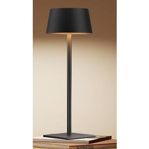 Solar Outdoor Table Lamp, Portable LED Desk Light,Cordless Battery-Operated，2 Adjustable Height, Touch Control & Stepless Dimming Night Light，Waterproof for Garden, Bedroom