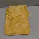 Windyun 100 Pcs Gold Large Organza Bags Bulk 12 x 8 Inch Sheer Mesh Drawstring Gift Packaging Pouch Bags for Christmas Wedding Game Party Favor Supplies