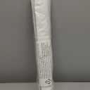 LazBlinds No Tools No Drill Cordless Roman Shades for Windows, Blackout Thermal Insulated UV Blocking Window Blinds, Lightweight Fabric Blinds for Indoor Windows, 30" W x 60" H, Blackout - White