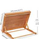 DJAR 5-Position Wood Drafting Table for Painting, Tabletop Easel and Sketching Board, Adjustable Angle Drawing Stand for Adult Artist, 18 1/2 Inches by 14 3/10 Inches, A3