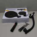 MakeFit Dual Filtered Rain Shower Head Combo, High Pressure Handheld Shower Head with Adjustable Bar - Rainfall Shower Head And Showerhead with Filter for Hard Water - Removes Chlorine (Matte Black)