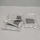 Poly Bags with Suffocation Warning 4x6", 5x7", 6x9", 8x10" - Small Combo Pack of 400 (100 each size) - Clear Poly Bags by Retail Supply Co - Resealable