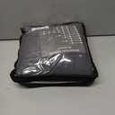 yescool Weighted Blanket (7 lbs, 41" x 60", Grey) Cooling Heavy Blanket for Sleeping Perfect for 60-90 lbs, Breathable Blanket with Premium Glass Bead, Machine Washable