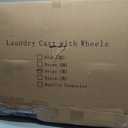 Commercial Laundry Cart with Wheels,400L for Home,Hotel(Beige)
440 lbs Large Industrial Laundry Cart,Rolling Laundry Cart with Sturdy Stainless Steel Frame and Oxford Bag for Hospital
