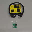 Automatic Vacuum Switch, Ortis Vacuum Switch for More Power Tools, Delay Vacuum On/Off to Prevent Circuit Overload and Tripping, Keep Your Workplace Cleaner, Better for Your Lung (Yellow)