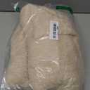 furrybaby 2-in-1 Puppy Blankets for Small Dogs - Premium Super Soft Sherpa & Fleece Dog & Cat Bed Blankets - Washable & Portable - Beige (24"x32")
