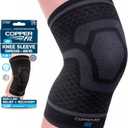 Copper Fit ICE Knee Compression Sleeve Infused with Menthol S/M