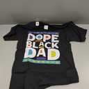 Dope Black Dad New Dad Fathers Day Gift African American Dad T-Shirt, Black, Small 