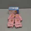 QUMY Dog Shoes for Large Dogs, Medium Dog Boots & Paw Protectors for Winter Snowy Day, Summer Hot Pavement, Water-Resistant in Rainy Weather, Outdoor Walking, Indoor Hardfloors Skid-Resistant Sole (Size 5: 2.4''x2.8''(W*L) (Pack of 4))