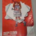 Morph Scary Clown Costume For Kids, Scary Clown Costume, Girls Halloween Costumes, Halloween Costumes For Kids (Medium)