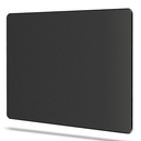 Hard Mouse Pad, Unique 3 Layers Mouse Pad with Plastic Surface, Compatible with High DPI Mice Quick Gestures Enhance Precision for Gaming and Office-Large (11.6"x9.5") (Black, Count of 1) 