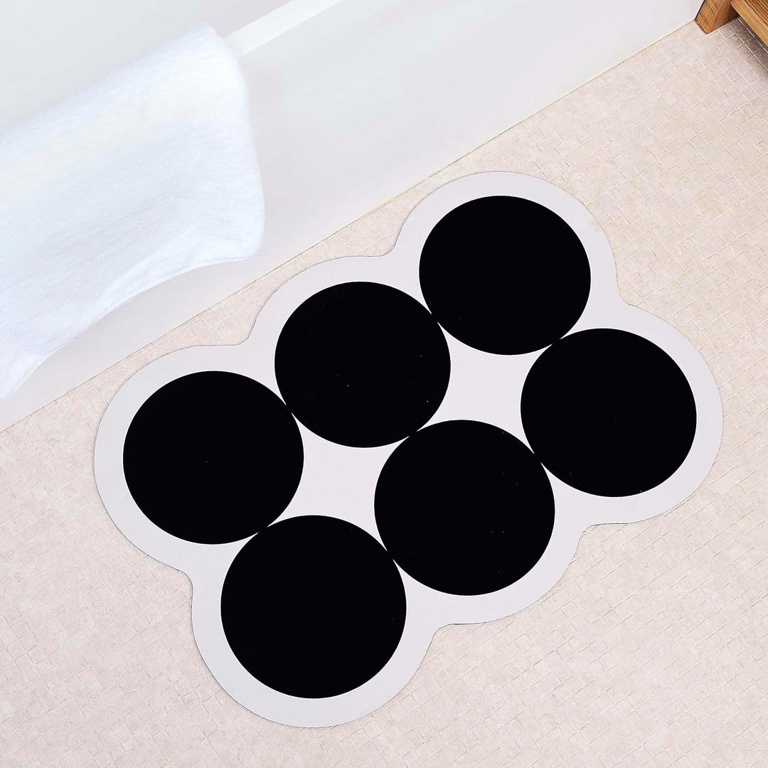 Snack Break Diatomite Soft Stone Bath Mat, Non Slip Super Absorbent Quick Drying Bathroom mats, 27" x 17" Shower Kitchen Bathtub Bath Mats