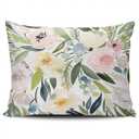 Pillowcases Decorative Colorful Watercolor Floral Home Sofa Boudoir Size 12x16 Inches Pillow Covers Cushion Case Two Sided Design Printed (Set of 1), Multi 03