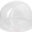 AIZYR 20.5 Inch Cotton Candy Machine Cover Acrylic Dust Cover, Clear Shield Cover Used in Commercial Cotton Candy Machine