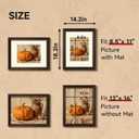 Splinterix 12x16 Picture Frame, 2 Pack Ornate Vintage Picture Frames for Wall or Tabletop Display, 12 x 16 Photo Frame with Real Glass, Display Poster 8.5x11 with Mat or 12x16 without Mat for Antique Déco, Brown